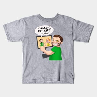 Thanks Future Tom! Kids T-Shirt